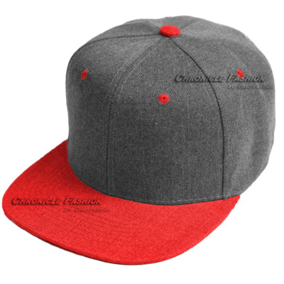 Baseball Cap Men Snapback Adjustable Hat Plain Blank Hip Hop Flat Bill Dad Hats