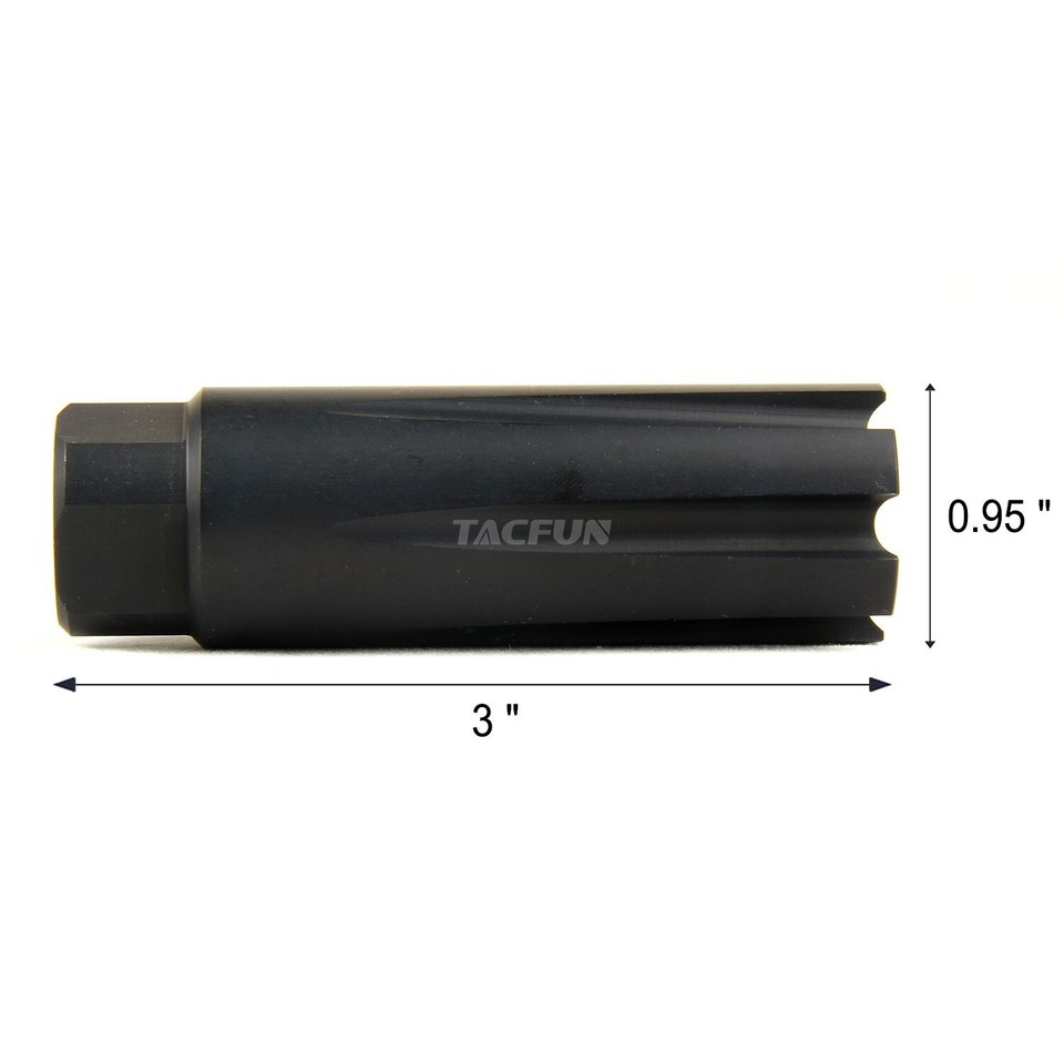 Compensatore Per Carabina Ruger 10/22 - DB TAC INC - Alluminio Argento Filettatura 1/2x28 TPI