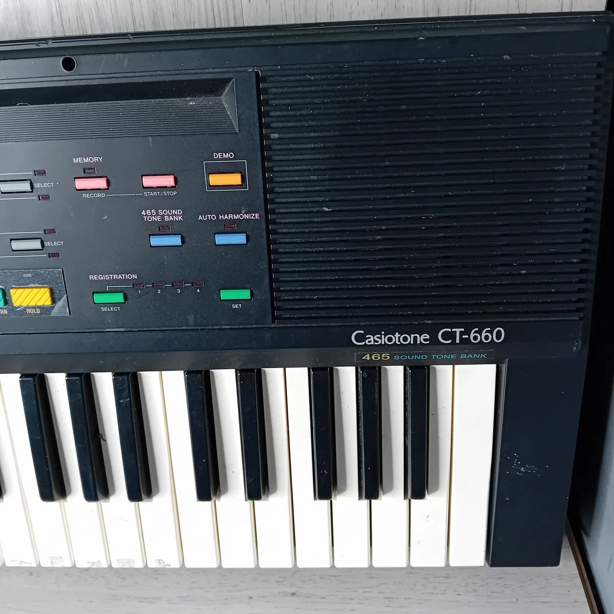 CASIO CT-660 キーボード CASIO CT - 660 (DEMO song) - YouTube