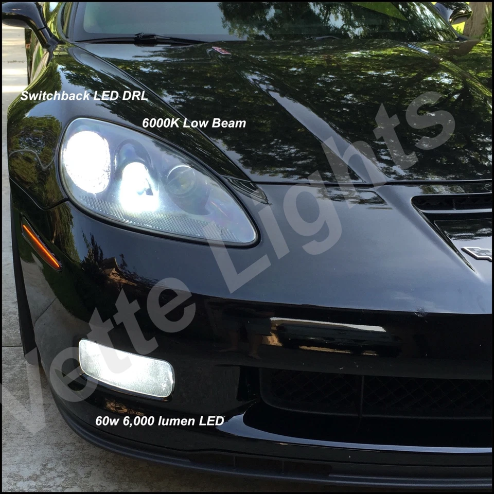 2005-2013 C6 Corvette Brightest Available LED Fog Lights (Brighter Than HID) - Image 3 of 4