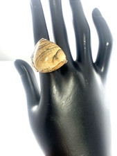 Sterling Silver Large Agate Statement Ring