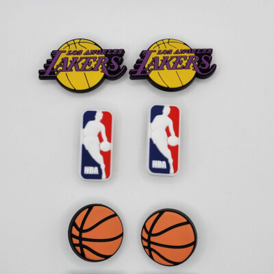 NBA LA Lakers Basketball Team For Crocs Shoe Charms Jibbitz