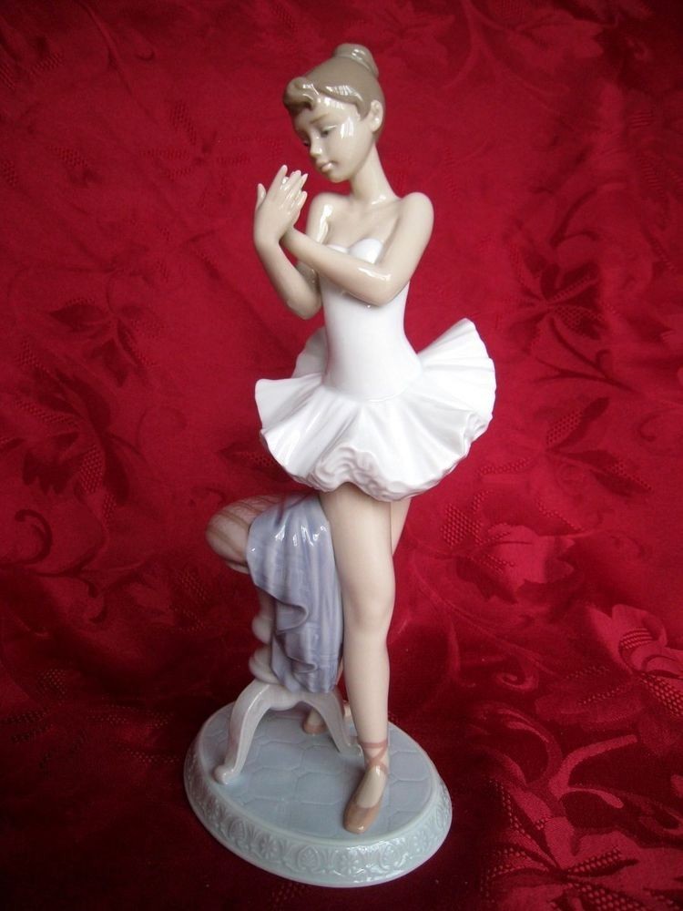 7641　LLADRO バレリーナ パーフェクトパフォーマンス限定 リヤドロ Lladro Box Original Glaze Performance Perfect Ballerina 7641 置物