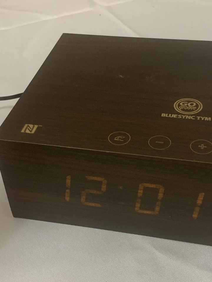 GO-GROOVE BlueSYNC TYM Bluetooth Music Speaker Alarm Clock Touch Button Guide - Image 3 of 4