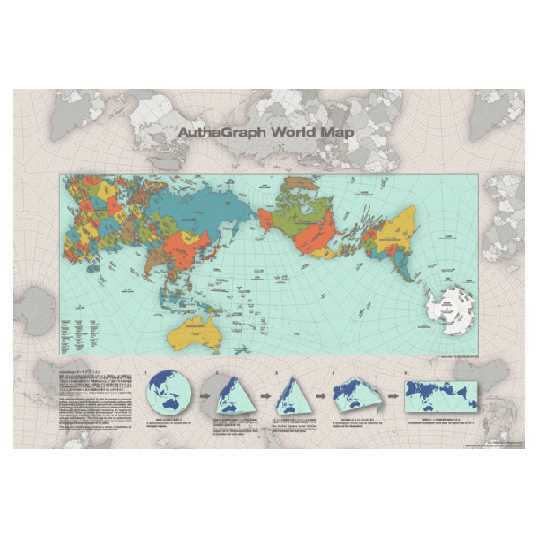 額装品/Old World Map Blue/ポスター 額装品/Old World Map Blue