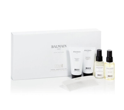 New In Box Balmain Paris Hair Couture Travel Essentials Kit Hair Care Set