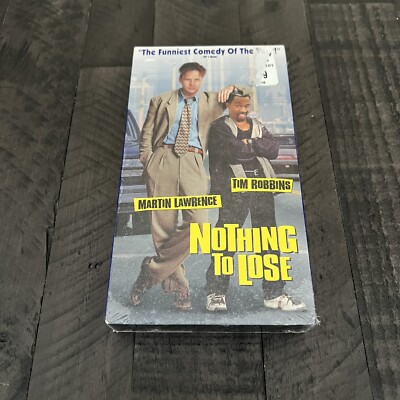 Nothing to Lose 1998 VHS Tape Martin Lawrence New Factory Sealed Watermarks