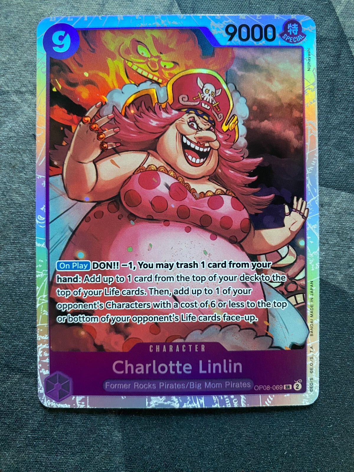 Charlotte Linlin OP08-069 One Piece Two Legends SR  