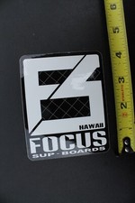 Focus SUP Boards Hawaii Stand Up Paddle Hawaii OG V47A Vintage Surfing STICKER
