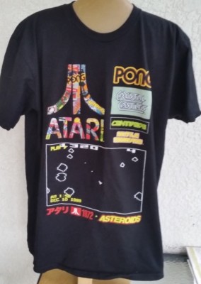 Ripple Juction Atari Game Shirt Color Black Size L