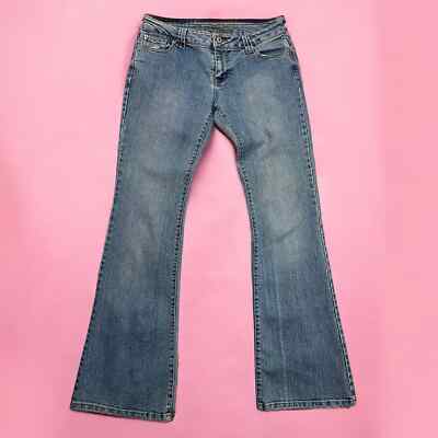 NEUF AVEC ÉTIQUETTES INC STRETCH DK DENIM JEAN CAPRIS EMBELLI TAILLE 24