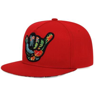 Shaka Baseball Cap Adjustable Snapback Tropical Embroidered Hawaii