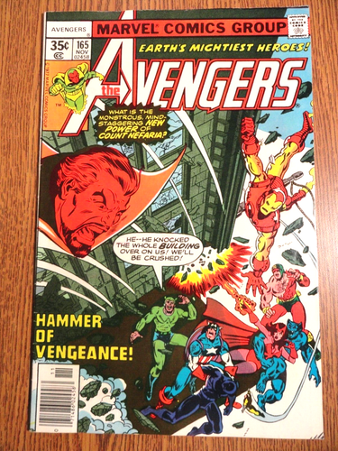 Avengers #165 Perez Cover Chiave F + 1st Gyrich x-Men Byrne Count ...