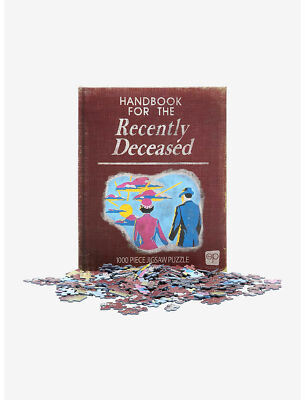 Beetlejuice Handbook for the Recently Deceased 1000 Piece Jigsaw Puzzle WB New
