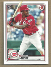 2020 Bowman Aristides Aquino #79 Rookie Card RC Cincinnati Reds
