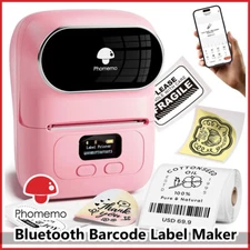 Phomemo M110 Bluetooth Label Maker Machine Portable Wireless Thermal Printer Lot