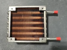 Lytron 4110G10SB Heat Exchanger - 4000 Series Stainless Steel Tubes, Copper Fin