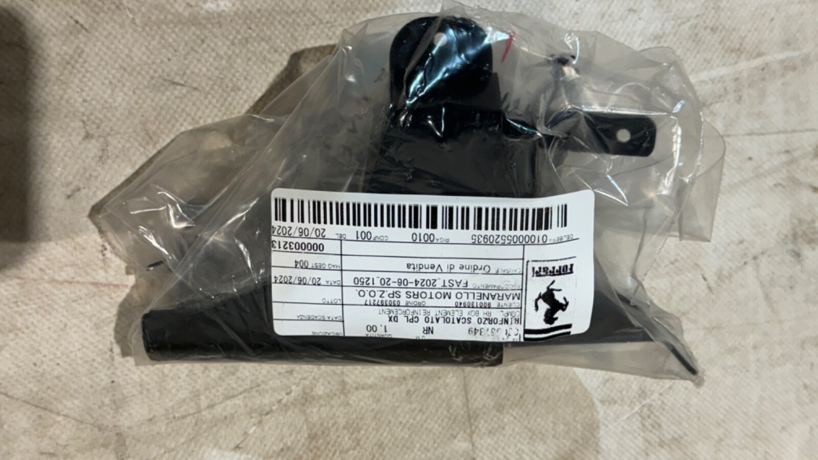 Ferrari F8 Tributo Compl RH box element, OEM, Part number: 967349