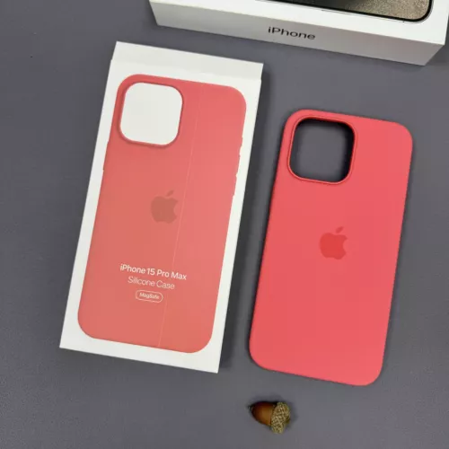 Custodia originale in silicone con MagSafe per iPhone 16 Pro Max 15 Pro 14 13 12 - Imagen 37 de 54