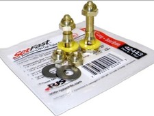  3 Pack SetFast 5/16 in. x 2-1/4 in. No Cut Brass Closet Toilet Bolt Kit
