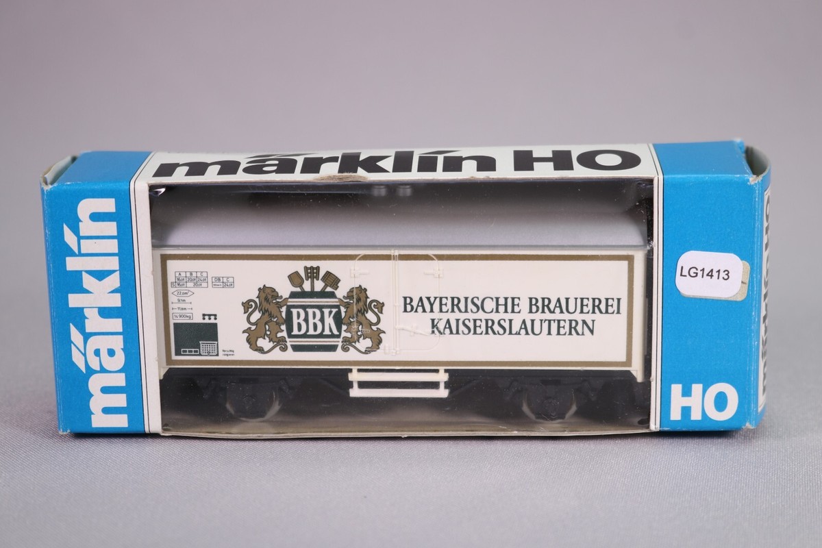 Wagon Marklin 4892 Ho - Transport Bière Furstlich - 2 Voies - Occasion (Bon état)
