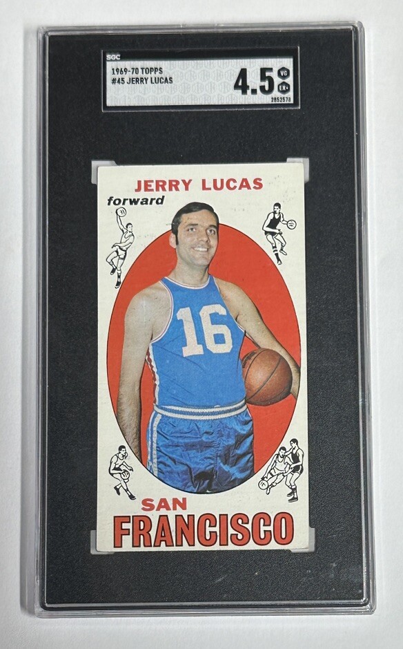 1969-70 Topps Jerry Lucas #45 SGC VG-EX+ 4.5