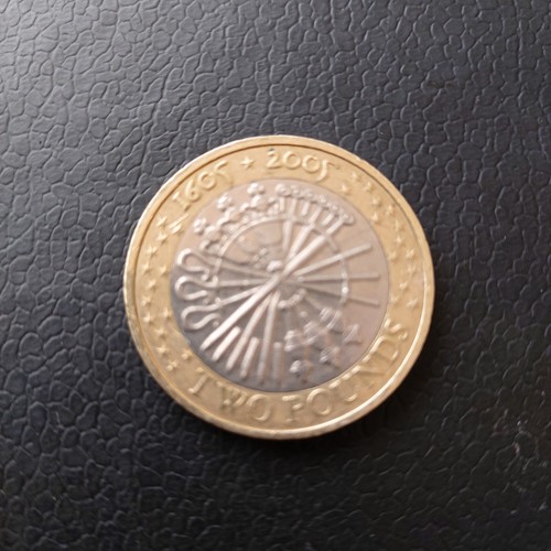 Guy Fawkes 1605 2005 2 Pound Coin In Good Collectible Condition To guy-fawkes-1605-2005-2-pound-coin-in-good-collectible-condition-to