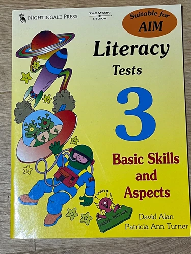 Literacy Tests 3 By David Alan And Patricia Turner  - Picture 1 of 4