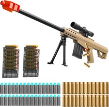 Sniper Rifle Toy with Scope - Soft Bullet Foam Blaster for Kids and Teens