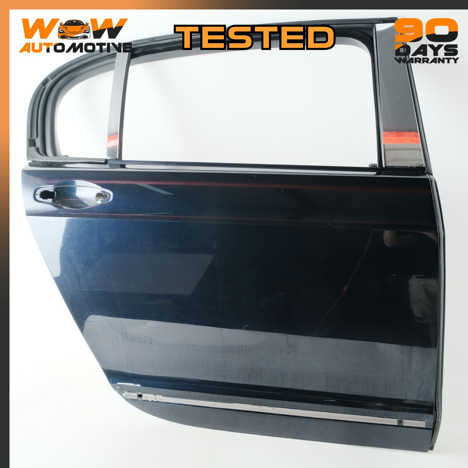 06-13 BENTLEY CONTINENTAL FLYING SPUR REAR RIGHT DOOR SHELL PANEL ASSEMBLY OEM