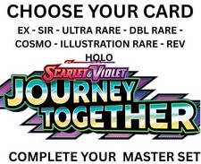 JOURNEY TOGETHER POKEMON CHOOSE YOUR CARD EX SIR ULTRA RARE REV HOLO ILL RARE   