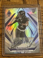 2024 Phoenix Nate Wiggins #231 Rookie Silver Autographs #’d 82/199 RC AU Ravens 