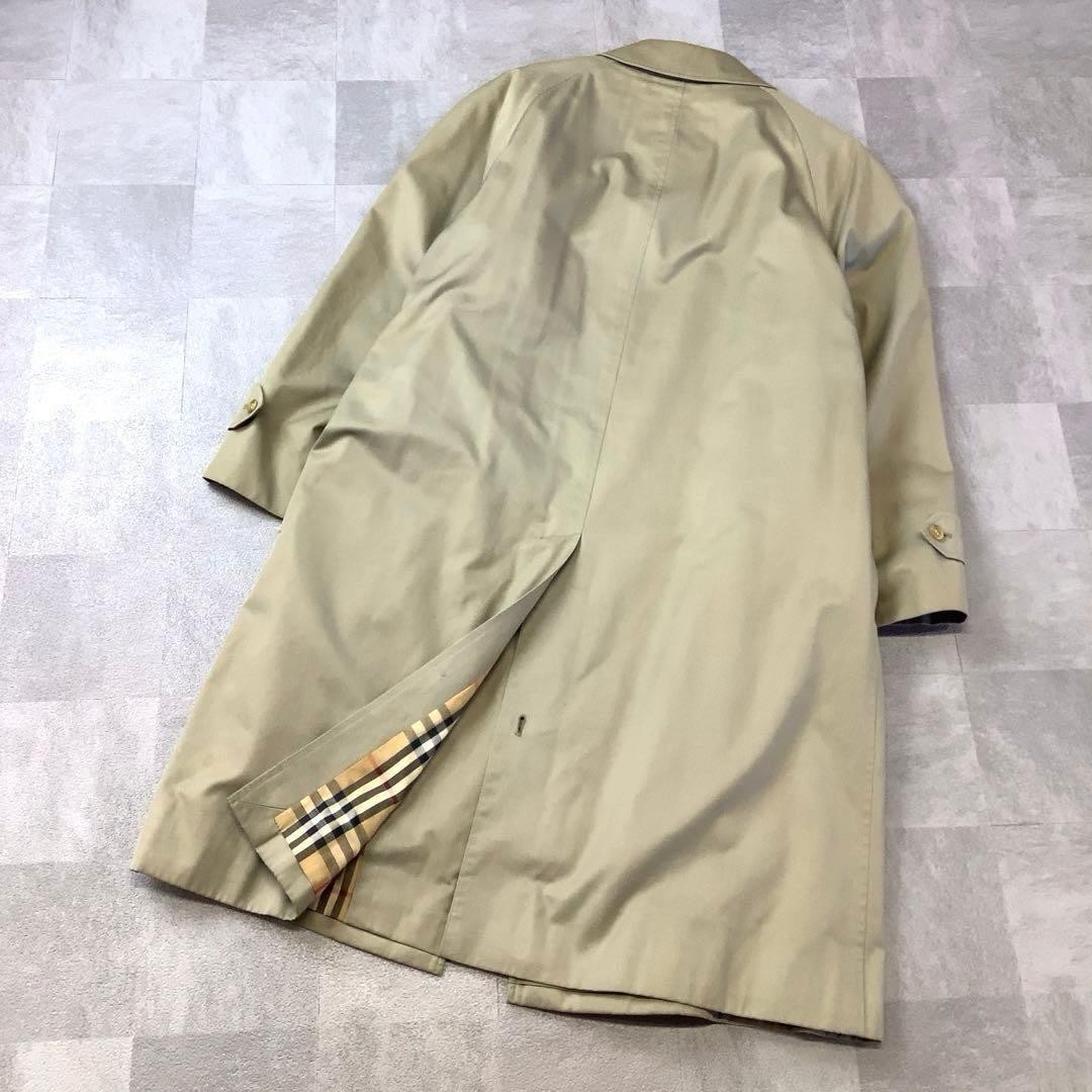 Burberry 90s Nova Check Trench Coat with Liner Vintage rare Men's From Japan thumbnail 2