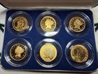 America's Rare Gold 6 Coin Tribute Proof Collection 24kt Clad SKU 19285 IOB - 4 — photo 2