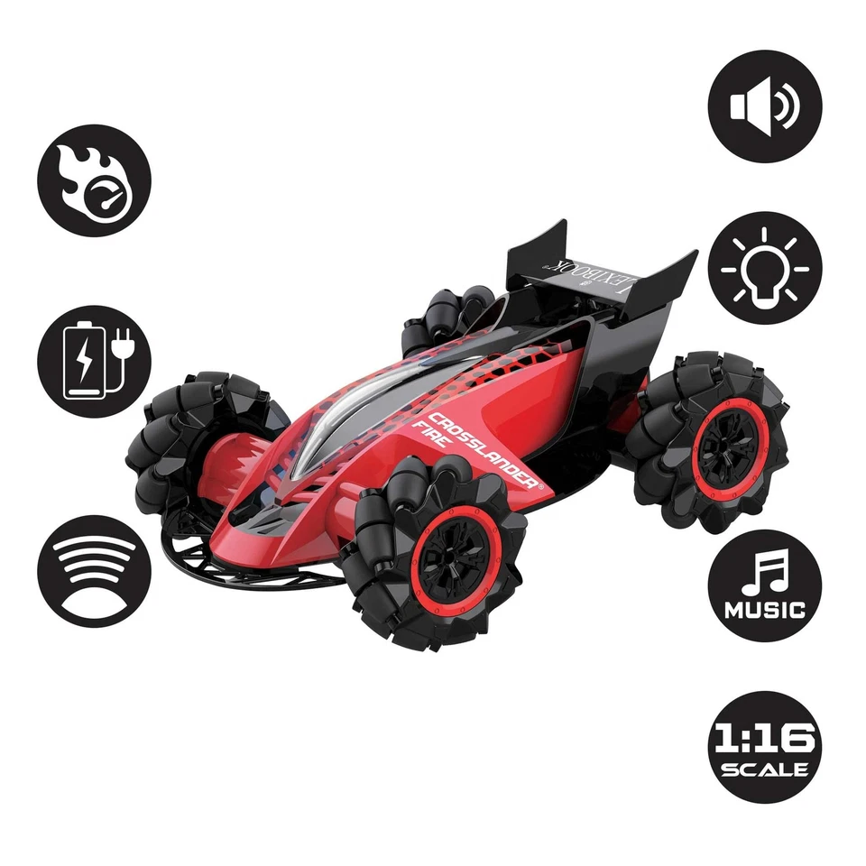 Crosslander Fire ferngesteuertes Auto bis zu 12km/h Allradantrieb Rauchfontän... - Bild 2 von 4
