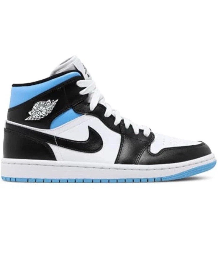 Jordan 1 Mid University Blue / Black W for sale | eBay