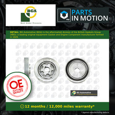 Crankshaft Pulley fits FORD MONDEO Mk4 TDCi 2.2D 08 to 10 Q4BA Belt BGA 1492251