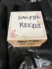 Vintage Bagpipe Reeds Reed Making Lot GHB Cane Chanter Reeds, Vials, Parts