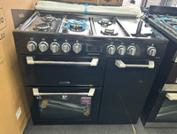LEISURE PR100F530K 100 cm Dual Fuel Range Cooker - Black