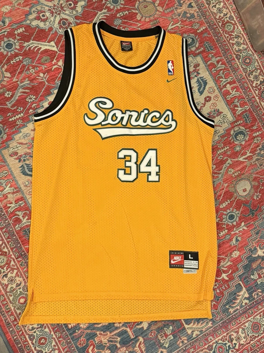 【新品未使用】Nike Sonics RAY ALLEN ジャージ Ray Allen Seattle Supersonics NBA Jerseys for sale | eBay