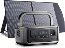 Kompakter Solargenerator 300W Reiner Sinus 256Wh LiFePO4 & 100W Solar Kit