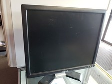 Computer Monitor Dell 1704FPTt 17" w/ power cord  vga  printer cable free ship