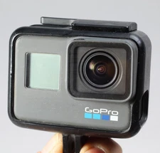 GOPRO HERO 6 W CASE CHARGED UP WORKING IN CLEAN SHAPE TESTED WORKS 4K 12 MP #1