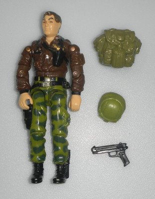 Vintage 1986 Hawk & Accessories G.I. GI Joe v2 99% Complete Figure 3.75 ARAH Lot