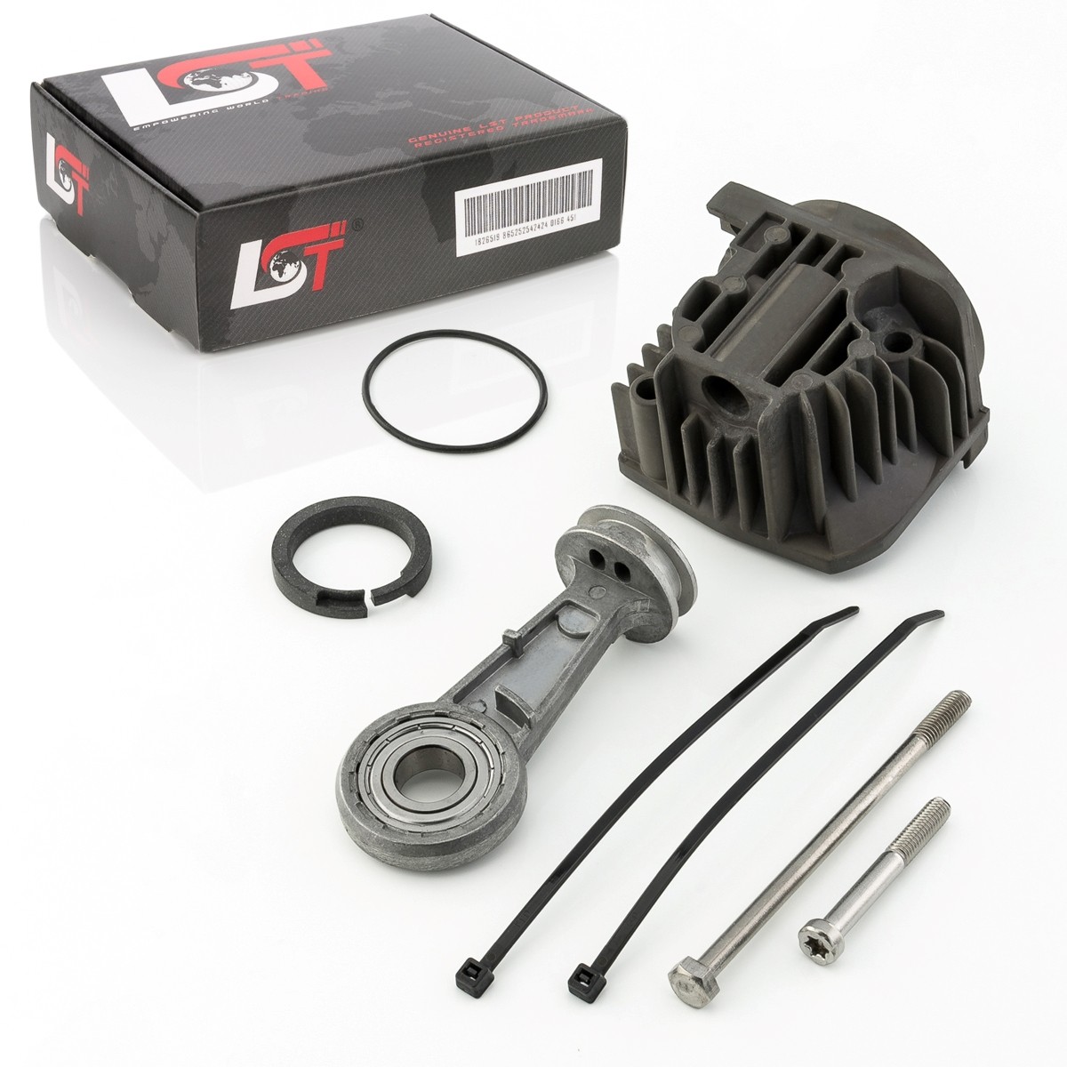 Air Suspension Compressor Pump Repair Kit Seals Screws Set for AUDI