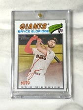 2026 Topps Heritage Bryce Eldridge Real One Red Ink Auto RC /77