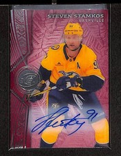 2025-26 Upper Deck Ice Red AUTO Steven Stamkos