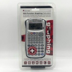 Entrée 250-Function Calculatrice scientifique graphique Argent CA756 Mathématiques scolaires NEW