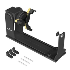 Mecpow Rotary Roller Module Versatile Jaws, 360°Rotary Chunk for Laser Engravers
