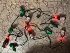 Vintage 1997 Budweiser King Of Beers 10 String Lite Bottles & Frogs